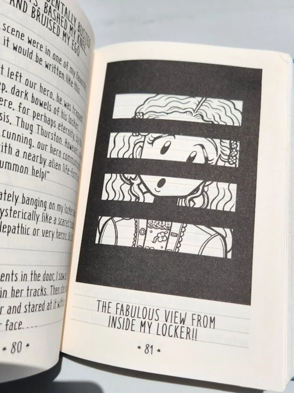 The Misadventures of Max Crumbly 1 Locker Hero Hardcover Book Comicbook Novel Li